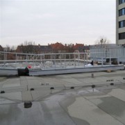 Rettungstreppe und Rettungslaufweg Mensa Universität Göttingen